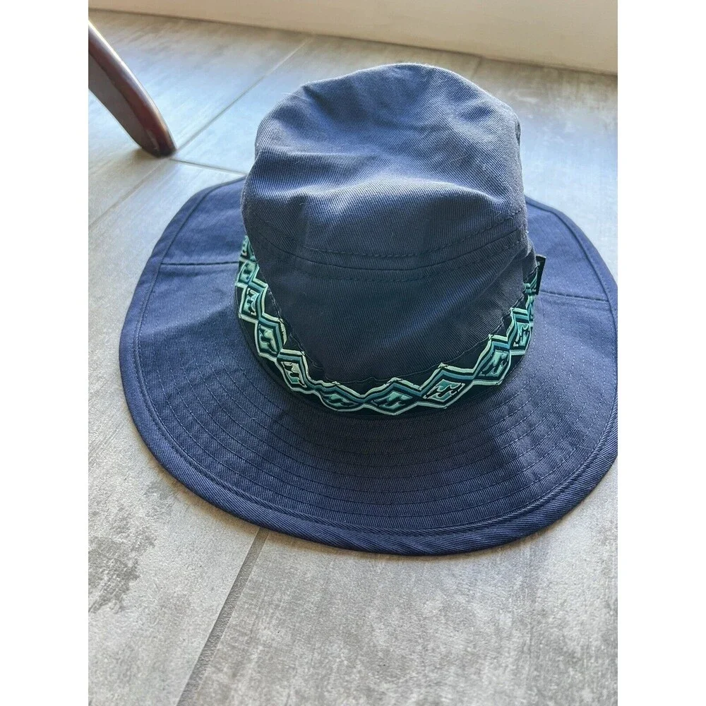 BILLABONG Youth Kids Boonie Bucket Beach Sun Hat Cotton Navy Blue NEW California